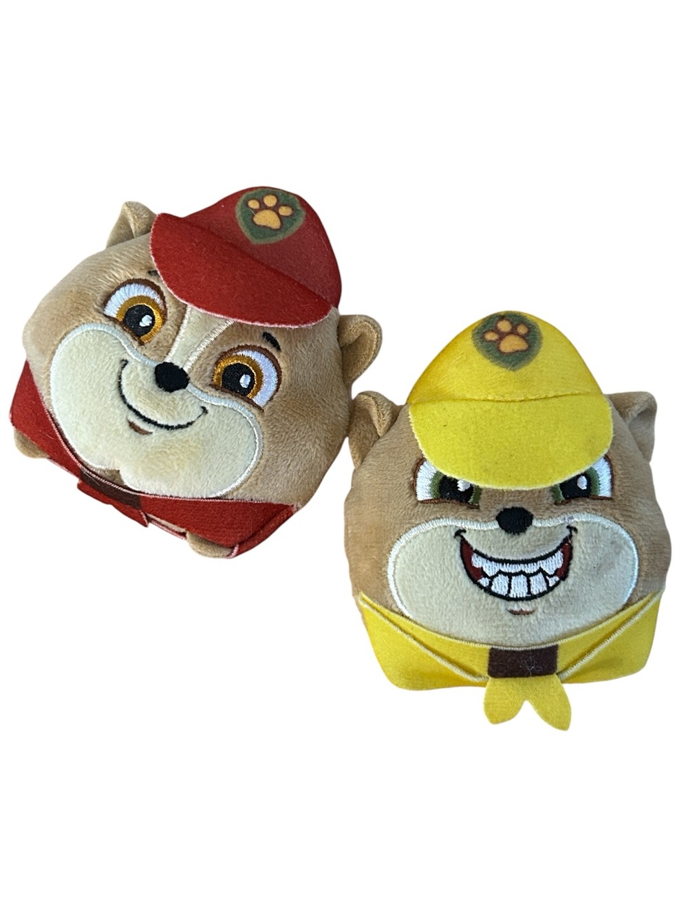 Spin Master plushies Nano and Tot, 2 Junior Patrollers in PAW Patrol